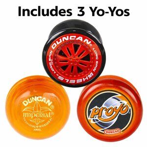 Duncan Yo-Yo Set of 3 Mixed Yo-Yos New Sealed For Age 6+